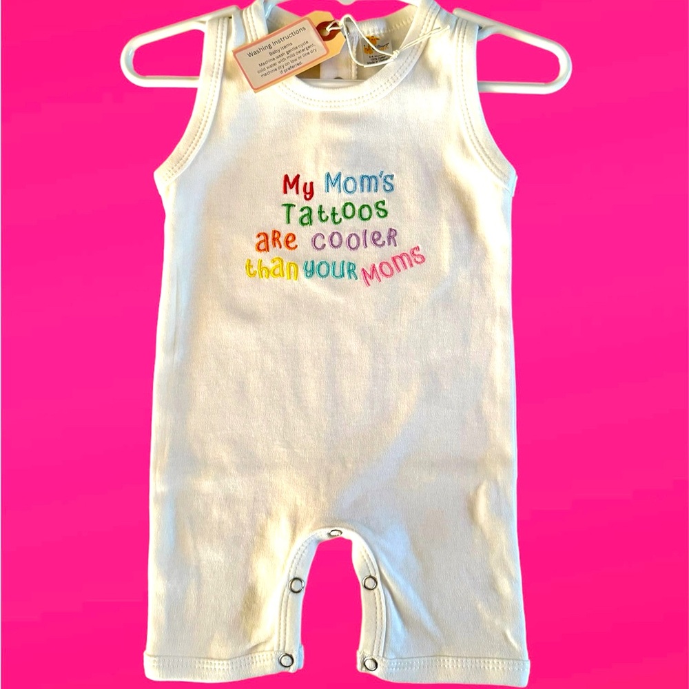 👶Silly BRAND NEW Infant tank onesie